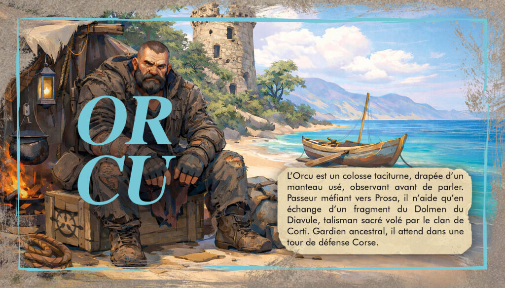 Carte n°14 - L'Orcu sur la plage