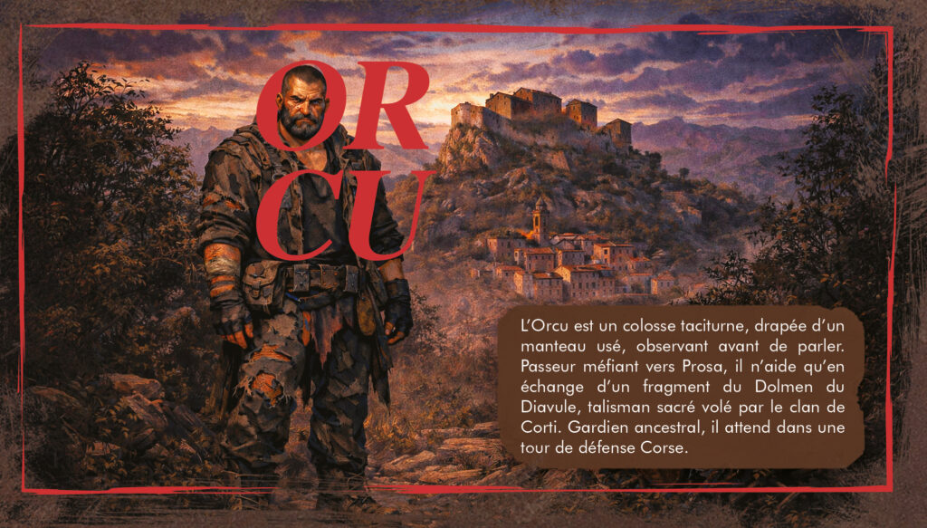 Carte n°4 - L'Orcu à Corti